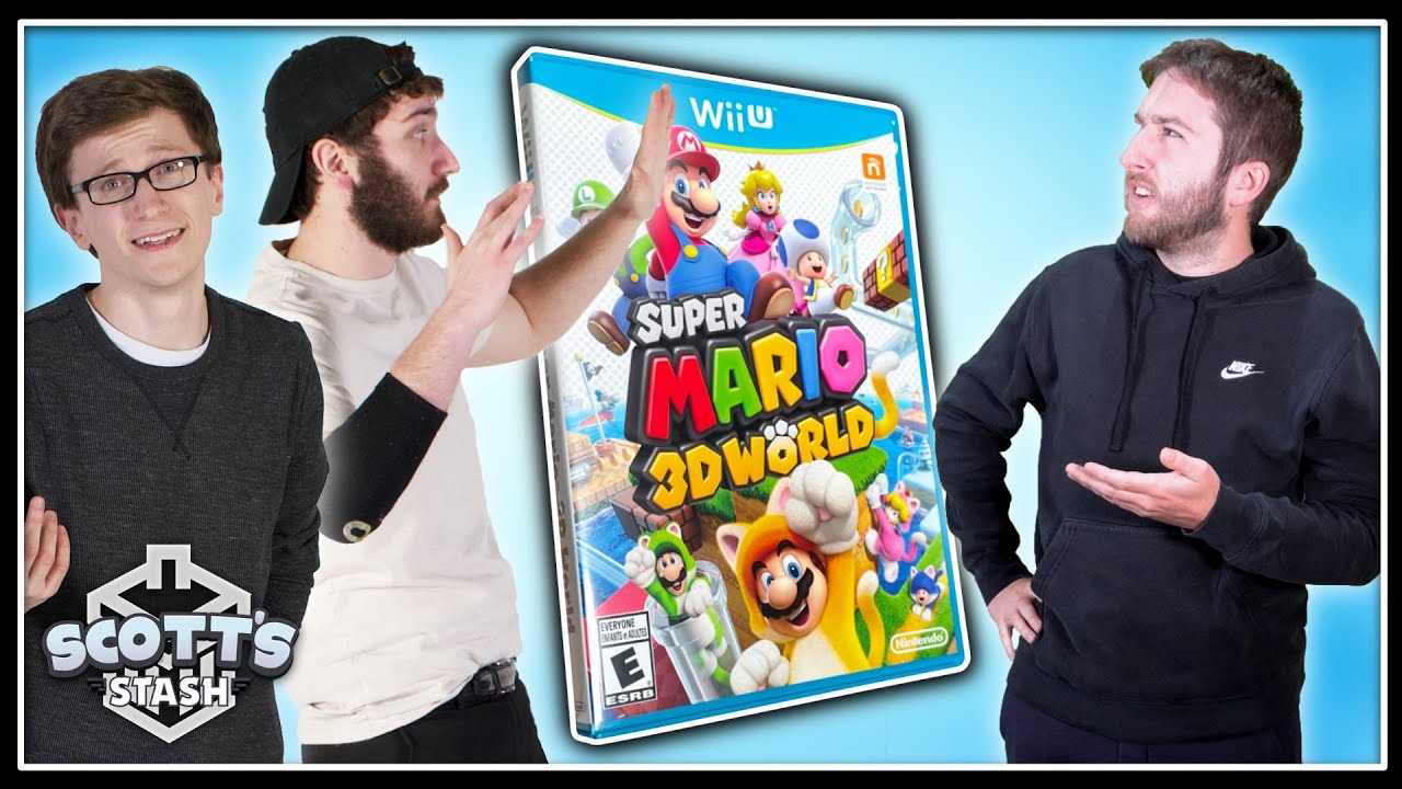 Scott, Sam and Eric Take on Champion's Road in Super Mario 3D World